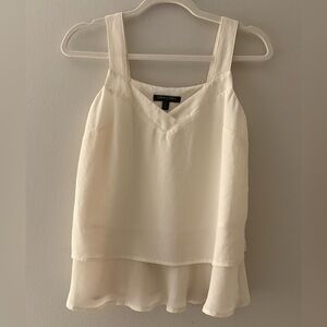 Banana Republic Cream Layered Women's Top